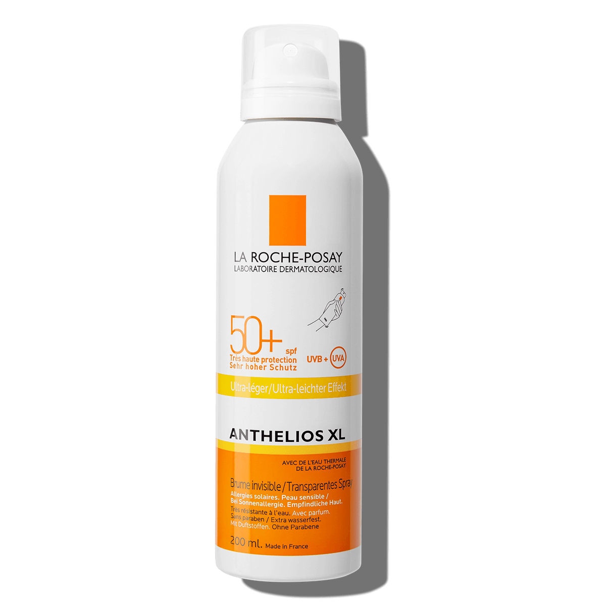 La Roche Posay ProductPage Sun Anthelios XL Invisible Mist Ultra Spf50
